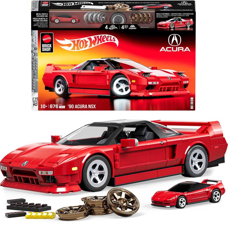 Brick Shop Hot Wheels Elite - 90 Acura NSX - Mattel - JFT17